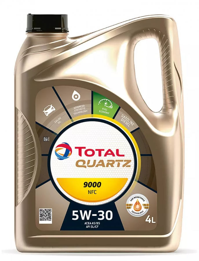 TOTAL QUARTZ 9000 Future NFC 5W30 4л  10990501