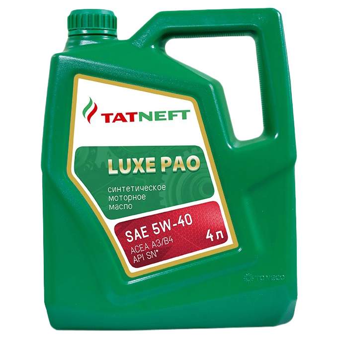 TATNEFT LUXE PAO 5w40, 4л 4650229680857