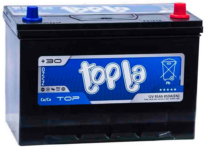 Asia 12v 95Ah 850A EN о.п (TOPLA) 118895