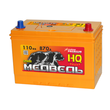 Asia 12V 110Ah 870А о.п (Медведь) ТЮМЕНЬ 135D31L