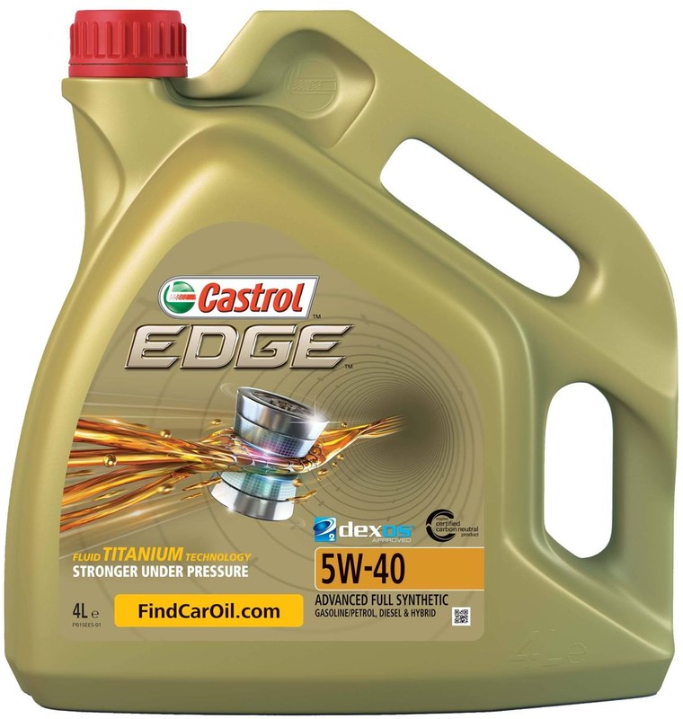 Castrol Edge TITANIUM  5W40 4л 157B1C