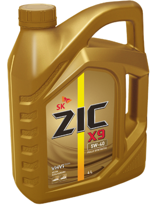 ZIC X9 5W40 син 4л 162000 162613