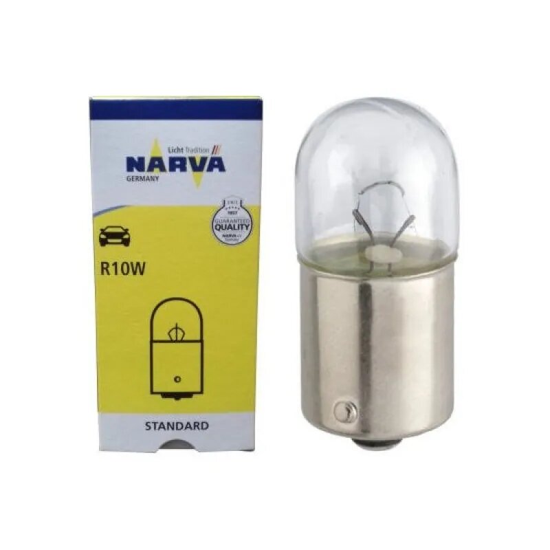 Лампа накаливания R10W 12V 21W BA15s (NARVA) 173113000