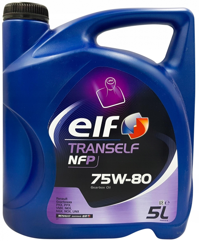 Масло 75W80 (5л) tranself nfJ (ELF) 194756