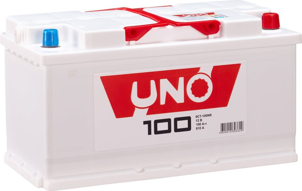 Стандарт 12v 100Ah 810A  EN о.п (UNO) 2014650