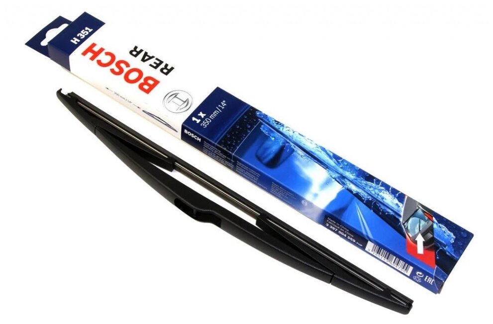 F2/MAZDA 3 03-/MEGANE 3 Щетка задняя 350мм (BOSCH) 3397004559=H351