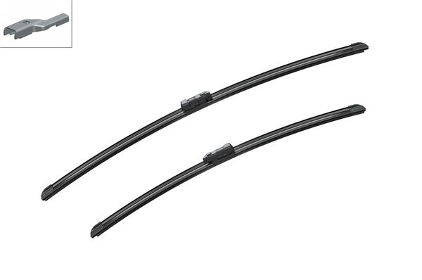 MERIVA B 10- Щетки передние комплект 680/575мм (BOSCH) 3397007581=A581S
