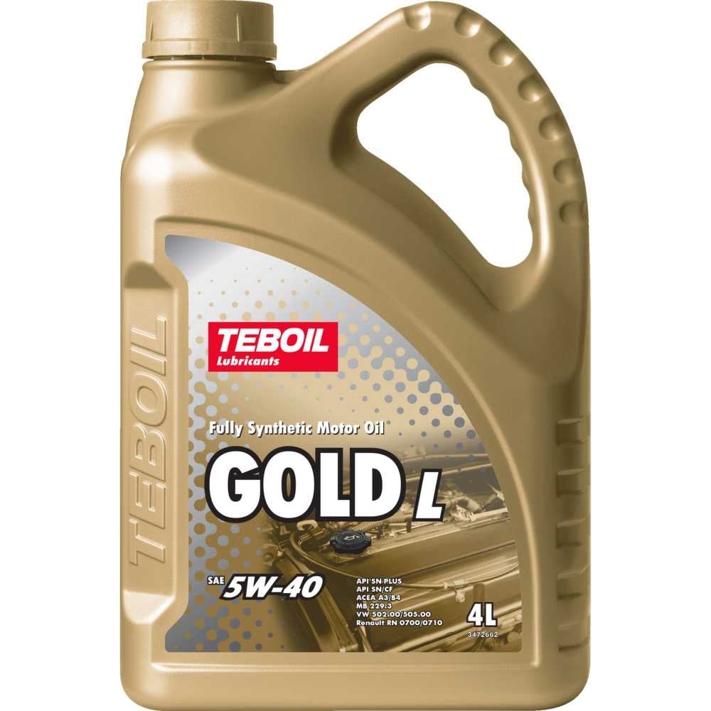 TEBOIL GOLD L 5W40 4л 3475041