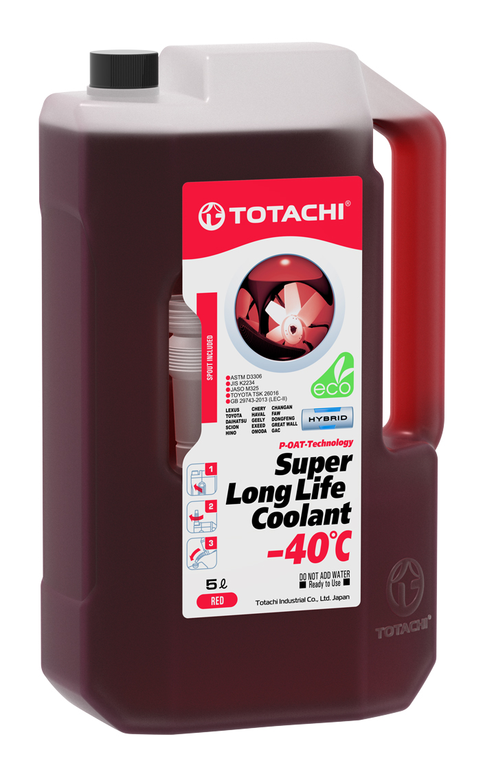 Антифриз Super LLC красный (5кг) (TOTACHI) TOTACHI  41805