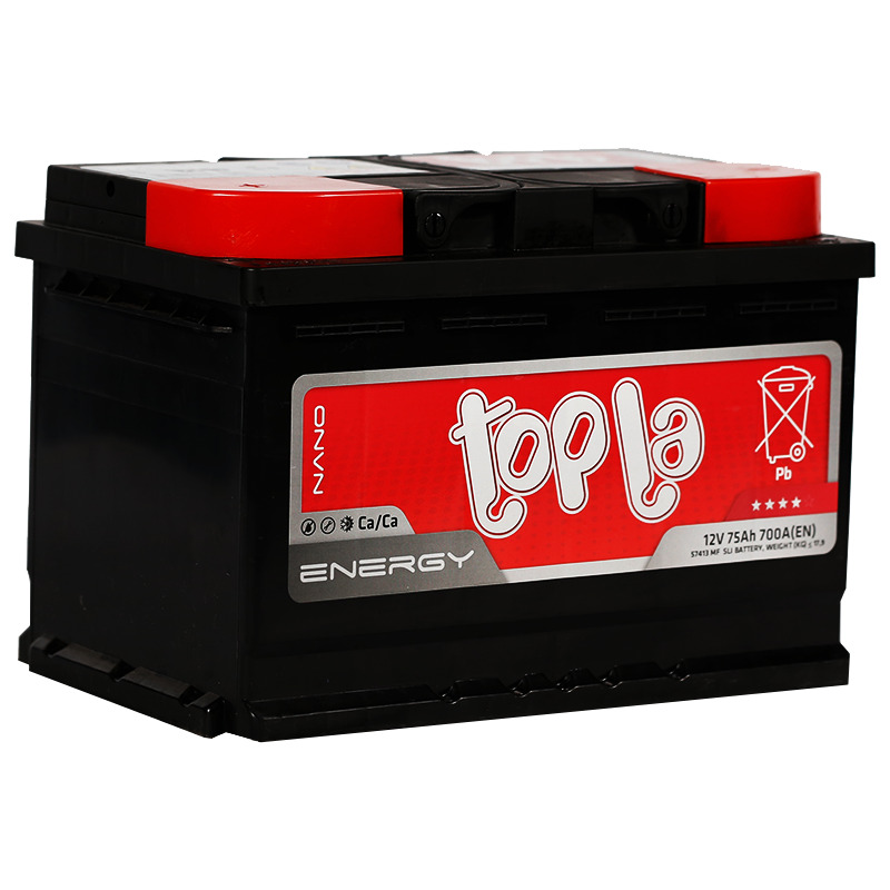 Стандарт 12V 75Ah 700A EN п.п (TOPLA) 57413SMF