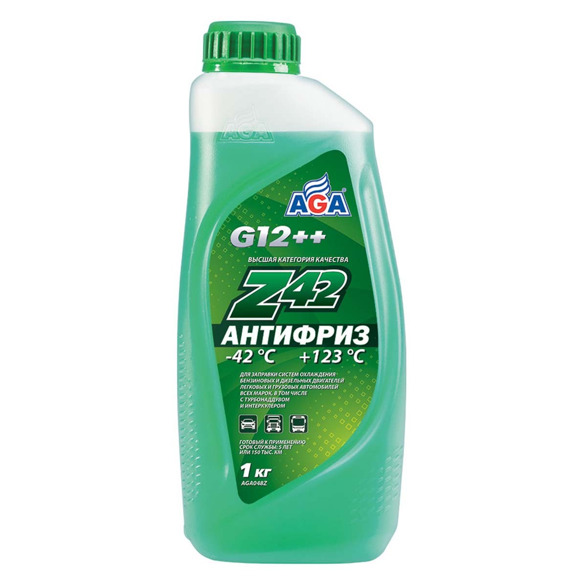 Антифриз Z42 зеленый 1кг (AGA) AGA048Z