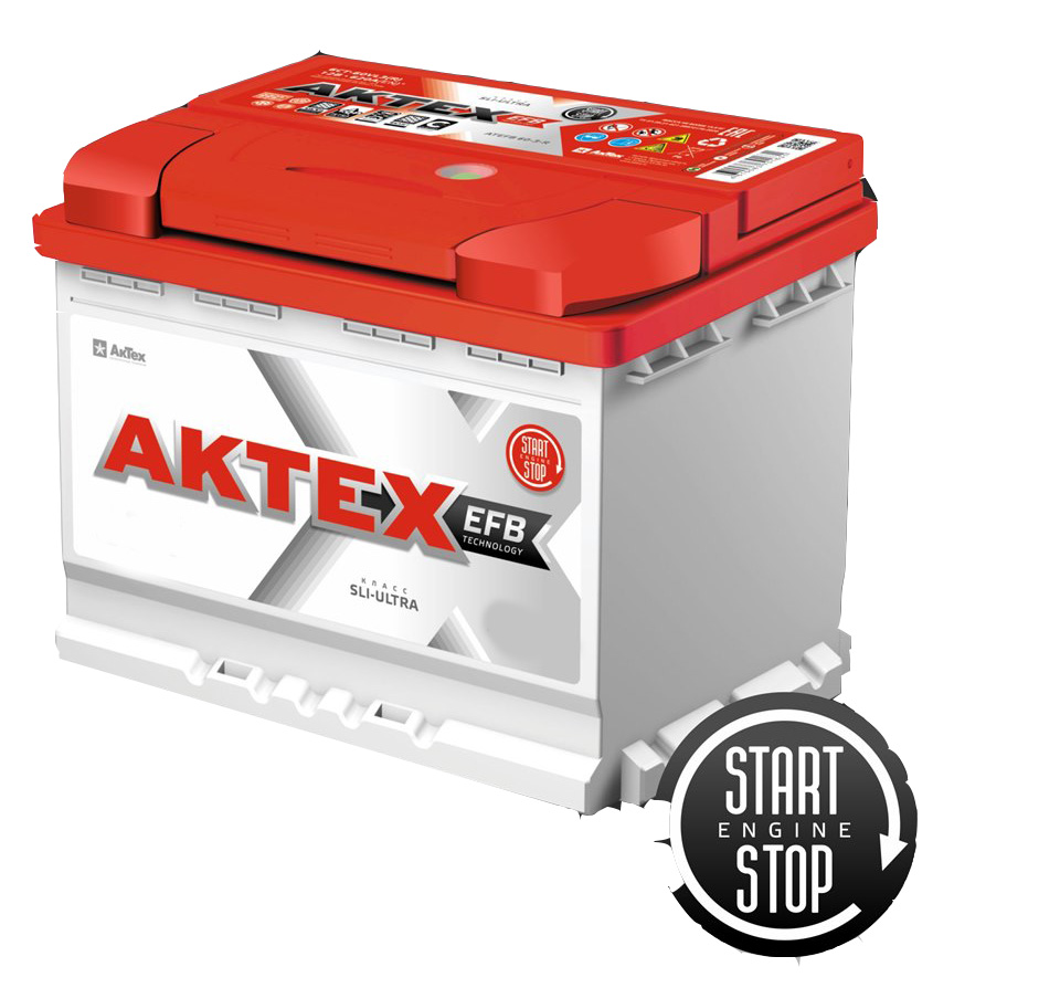 Стандарт 12V 74Ah 720A EFB о.п (AKTEX) ATST743RN