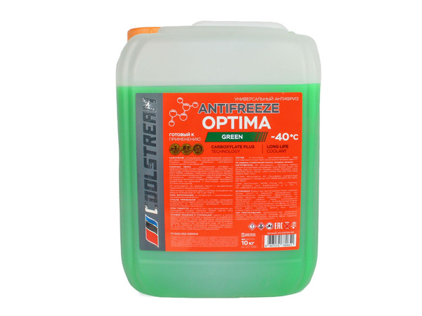 Optima зеленый 10кг/9,62л (COOLSTREAM) CS010703GR