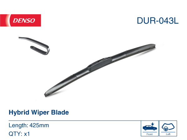Щетка гибридная 430мм (DENSO) DUR043L