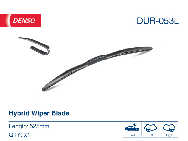 Щетка гибридная 530мм  (DENSO) DUR053L