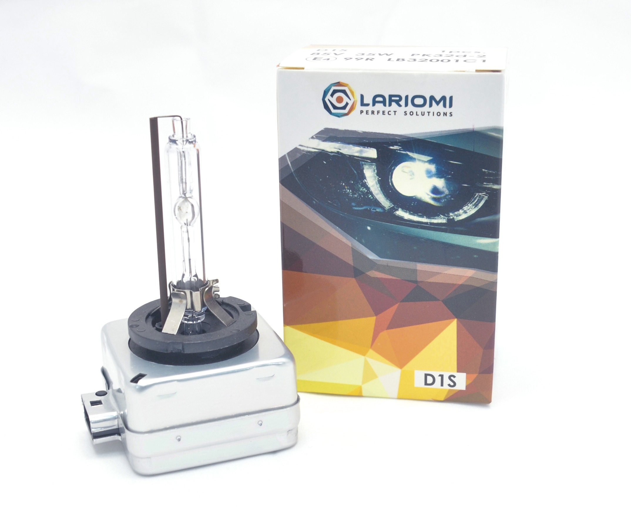 Лампа газоразрядная D1S 85V 35W PK32d-2 4300К (LARIOMI) LB32001C1