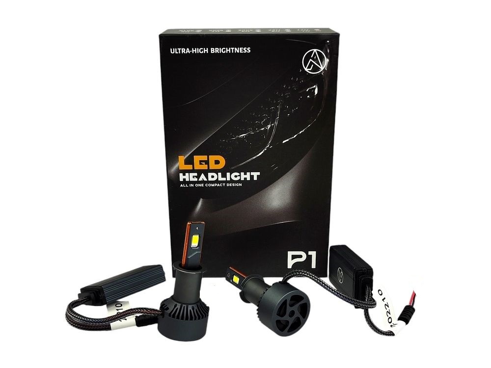 Лампа автомобильная LED (H4 12v/36v 60w P43T к-т 2шт) (AUTO HEADLIGHTS) M01SH4