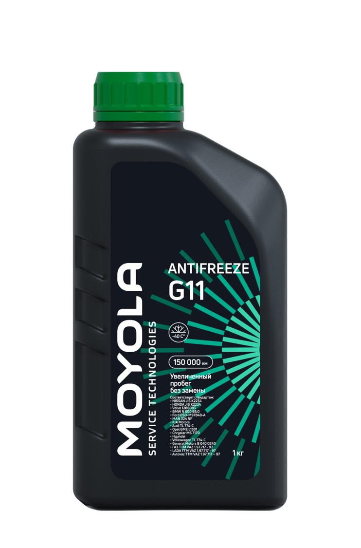 Антифриз G11 зеленый (1кг) (MOYOLA) MA1G11