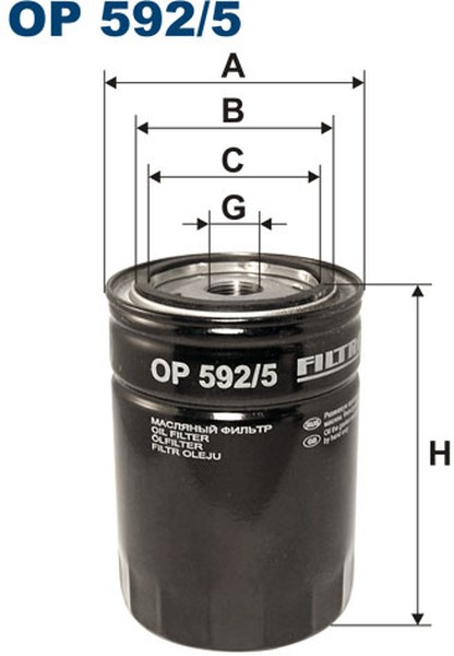 BOXER 02-/JUMPER 02-/DUCATO 02- Фильтр масляный (FILTRON) OP5925